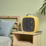 Компактний настільний міні-обігрівач 500W Жовтий Портативний настільний тепловентилятор для дому