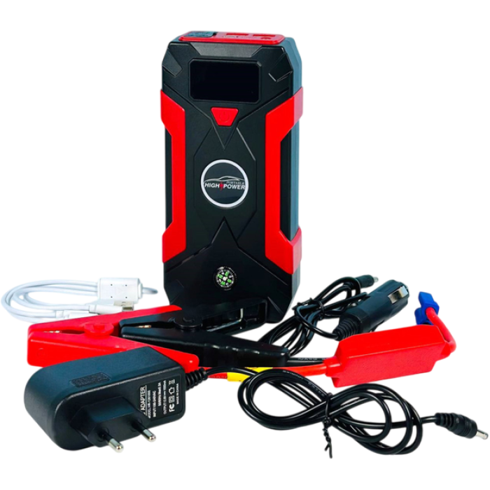 Пускозарядное устройство с дисплеем для авто на 99800 мАч в кейсе JumpStarter QY31