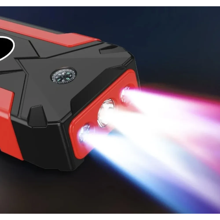 Пускозарядное устройство с дисплеем для авто на 99800 мАч в кейсе JumpStarter QY31