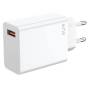 Мережний зарядний пристрій 5V 67W з кабелем USB Type-C Білий
