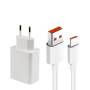Мережний зарядний пристрій 5V 67W з кабелем USB Type-C Білий