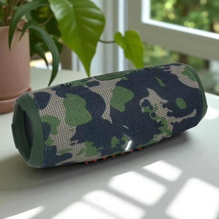 Портативна Bluetooth колонка до 6 годин автономної роботи та USB заряджання Charge-5 B19 Камуфляж