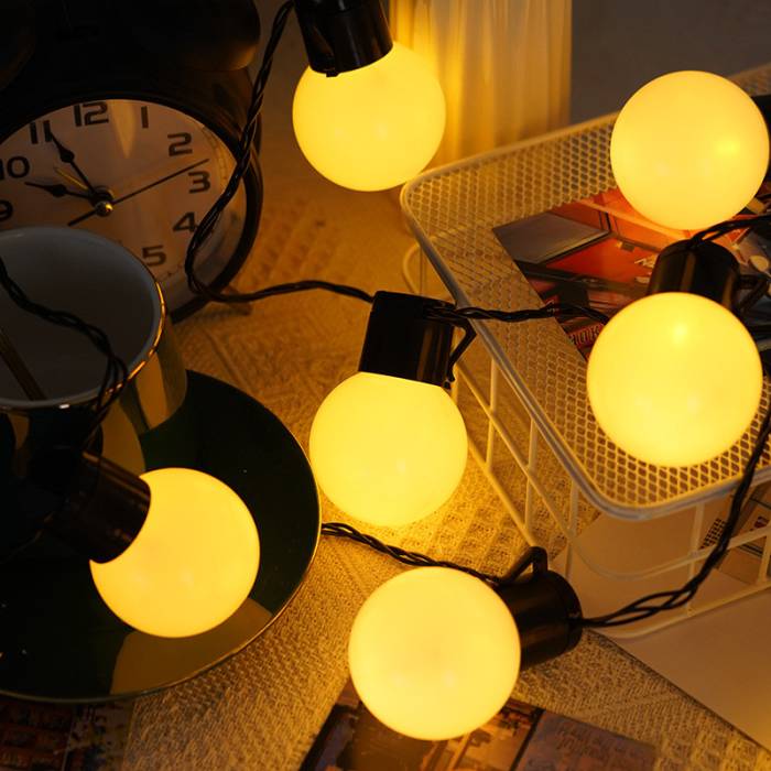 Світлодіодна USB гірлянда 5 м на 20 LED ламп Тепле Біле світло
