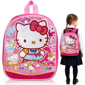 Дитячий рюкзак Hello Kitty 29x24x12 см з 2 відділеннями на блискавці