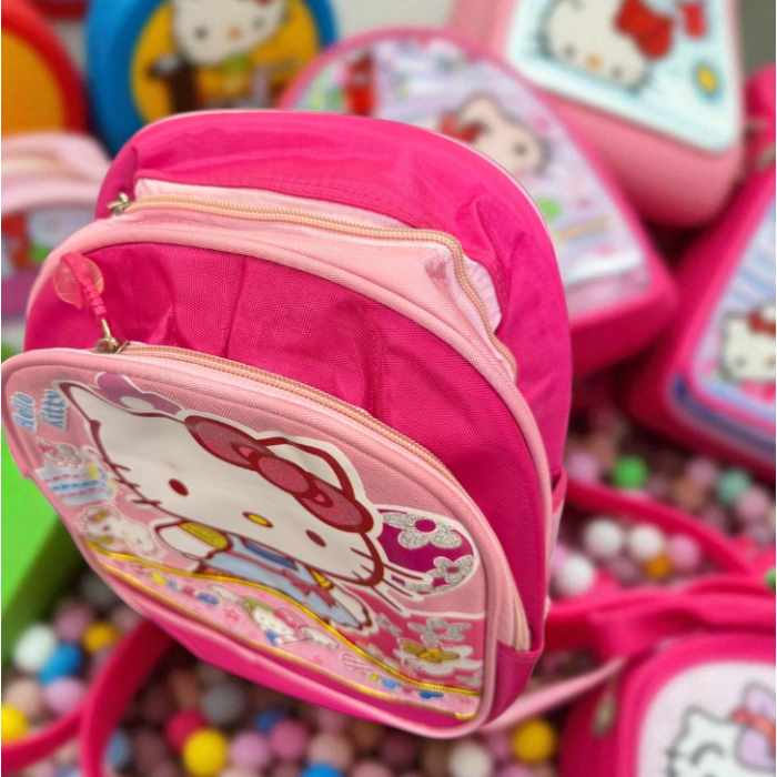 Дитячий рюкзак Hello Kitty 29x24x12 см з 2 відділеннями на блискавці