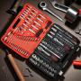 Автомобільний набір ручного інструменту на 216 предметів у кейсі New Tools