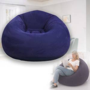 Надувне крісло 110х110х85 см з флокованим покриттям Sofa XL-1133