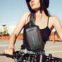 Мужская водонепроницаемая сумка нагрудная с кодовым замком и USB портом XIO Fashion