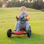 Складний електромобіль на акумуляторі 6V 4.5Ah з регульованою рамою Go-Kart Червоний