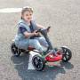 Складний електромобіль на акумуляторі 6V 4.5Ah з регульованою рамою Go-Kart Червоний