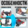 Складний електромобіль на акумуляторі 6V 4.5Ah з регульованою рамою Go-Kart Білий