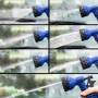 Шланг садовый 120 м для полива с распылителем 7 режимов работы V-HOSE PRO Синий