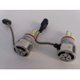 Комплект автомобільних світлодіодних LED ламп із охолодженням С6 LED H11 LED лампи для авто на фари 3800Лм
