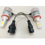 Комплект автомобільних світлодіодних LED ламп із охолодженням С6 LED H11 LED лампи для авто на фари 3800Лм