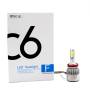 Комплект автомобільних світлодіодних LED ламп із охолодженням С6 LED H11 LED лампи для авто на фари 3800Лм