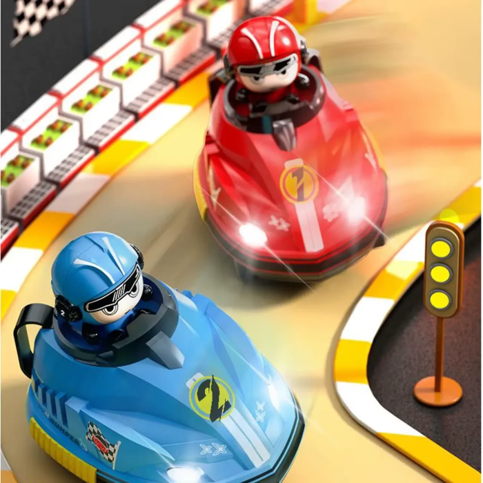 Радіокеровані машинки 2 шт на пульті з водителем, що катапультується Go Kart