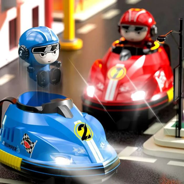 Радіокеровані машинки 2 шт на пульті з водителем, що катапультується Go Kart