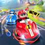 Радіокеровані машинки 2 шт на пульті з водителем, що катапультується Go Kart