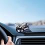 Автомобильный ароматизатор Вертолет на подставке с солнечной батареей