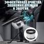 Беспроводной пылесос с 2 аккумуляторами 20В 4Ач и насадками Patuo Синий