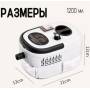 Электрический пароочиститель высокого давления с насадками RD-1811 2500Вт 1200мл