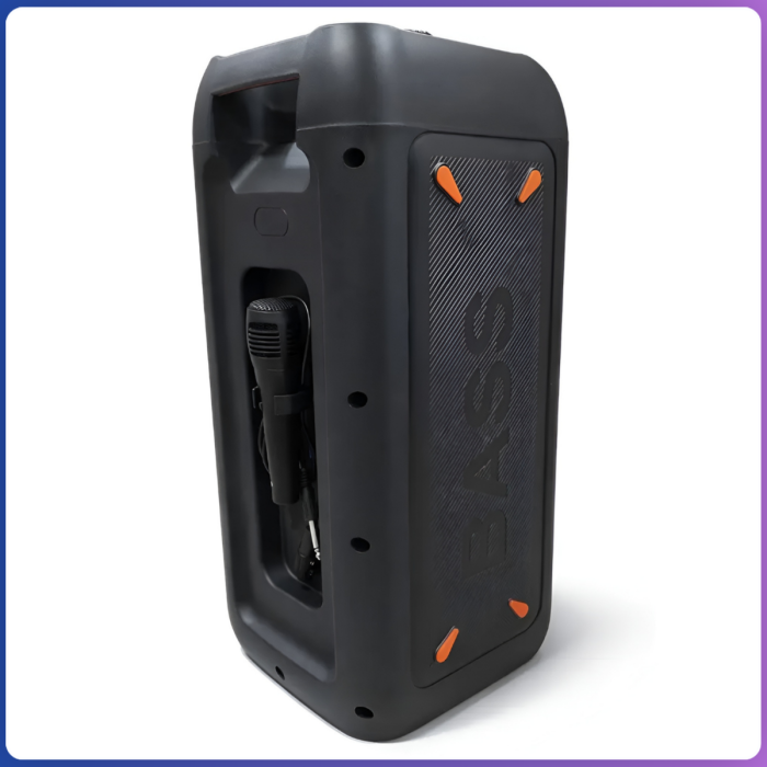 Колонка Bluetooth TTD-2809 20Вт з караоке мікрофоном та пультом управління та підсвічуванням