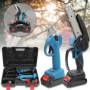 Акумуляторний набір з ланцюгової пили та секатора в кейсі 24V BLUE