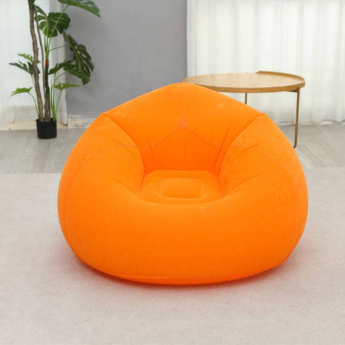 Надувне крісло 110х110х85 см з флокованим покриттям Sofa XL-1133