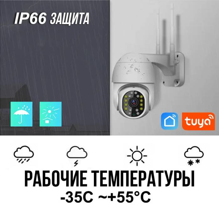 Камера відеоспостереження 5Мп з нічною зйомкою та керуванням від програми Ziicam HX A 1536C