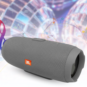 Bluetooth колонка з двома динаміками та підтримкою TF Charge-3 J003 20W Сірий