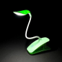 Светодиодная портативная LED-лампа SST-812 Настольная сенсорная лампа LED с прищепкой аккумуляторная Зеленый
