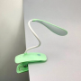 Светодиодная портативная LED-лампа SST-812 Настольная сенсорная лампа LED с прищепкой аккумуляторная Зеленый
