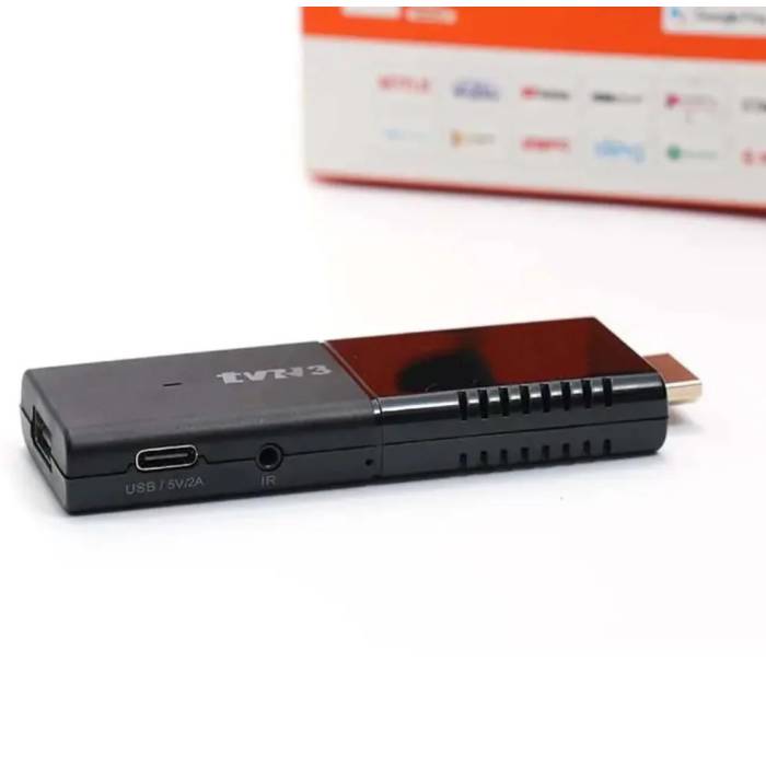 Смарт ТВ приставка для телевізора TV Stick 4K на Android 14 2GB 16GB