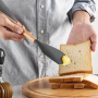Набір кухонного приладдя 12 предметів із силікону та дерева Kitchen stuff Сірий