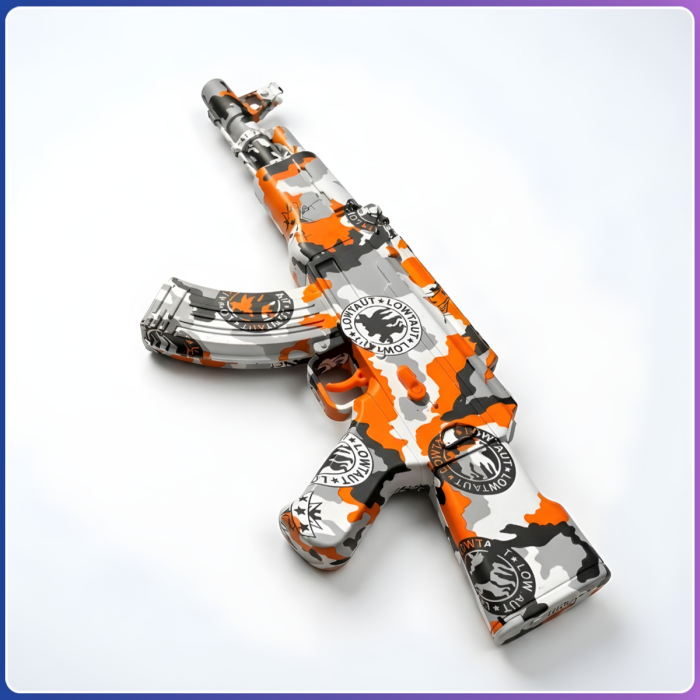 Дитячий акумуляторний бластер для орбізів з USB-зарядкою GUN TOYS WH10 Помаранчевий