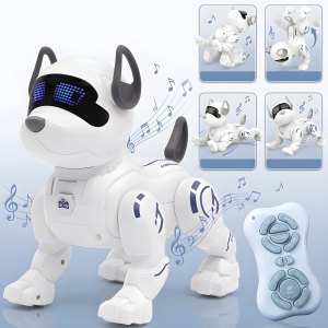 Собака-робот на радіокеруванні Intelligent Dog Робот зі звуковими та світловими ефектами