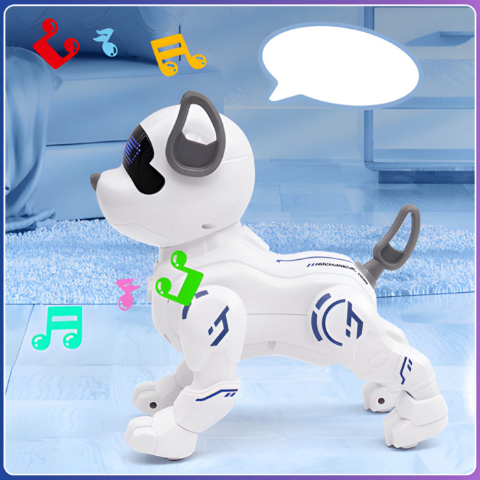 Собака-робот на радіокеруванні Intelligent Dog Робот зі звуковими та світловими ефектами