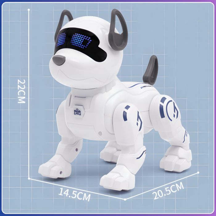Собака-робот на радіокеруванні Intelligent Dog Робот зі звуковими та світловими ефектами