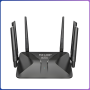 Високошвидкісний Wi-Fi роутер маршрутизатор з 6 антенами LV-WR50Q 300 Мбіт/с 2.4 ГГц Чорний