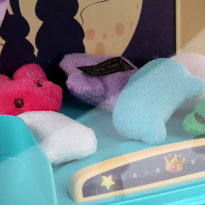 Дитячий ігровий автомат із краном для лову іграшок Claw Machine BLUE Гра з світловими та звуковими ефектами