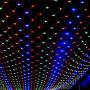 Гірлянда-сітка 100 LED прозорий провід 1.5х1.5м 220V Мультикольорова