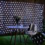 Гірлянда-сітка 100 LED прозорий провід 1.5х1.5м 220V Біле світло