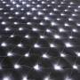 Гірлянда-сітка 100 LED прозорий провід 1.5х1.5м 220V Біле світло