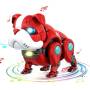 Танцюючий музичний Собака-робот з світловими ефектами Mecha Dog R11 Червоний