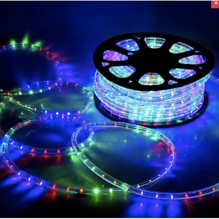 Гирлянда уличная шланг дюралайт LED 10 метров Мультик