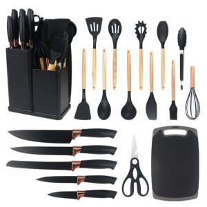 Кухонний набір 19в1 Kitchen Set Набір силіконового кухонного приладдя