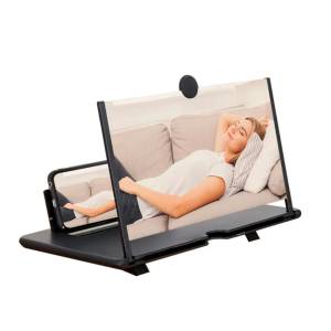 3D Підставка-збільшувач екрану Video AMPLIFIER для телефону плоский червоний,білий,чорний