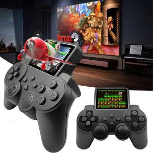 Приставка з екраном 2.4 дюйма та джойстиком Gamepad S10 Ігрова приставка на акумуляторі