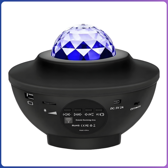 Проектор зоряного неба Галактика з пультом та колонкою Bluetooth LY-427 Зоряний проектор-нічник