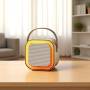 Портативна бездротова Bluetooth колонка K12 з 2 мікрофонами та підсвічуванням